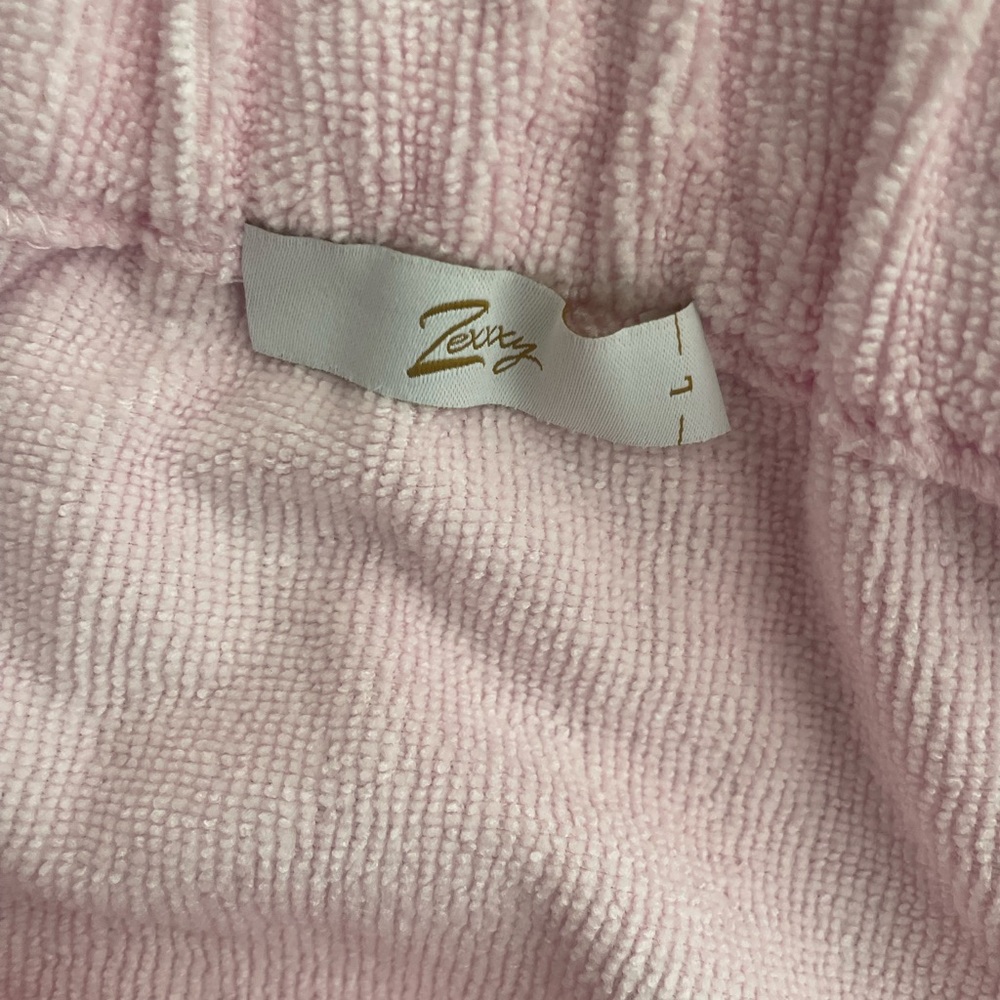 Pink Terry Cloth Swim Coverup - Picture 2 of 4